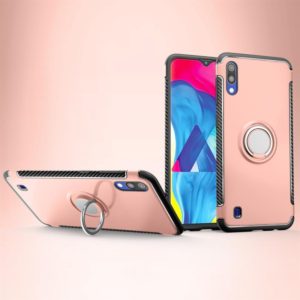Magnetic 360 Degrees Rotation Ring Armor Protective Case for Galaxy M10 (Pink) (OEM)