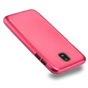 GOOSPERY I JELLY METAL Series for Galaxy J5 (2017) ( EU Version) Full Coverage TPU Protective Back Cover Case(Magenta) (GOOSPERY) (OEM)