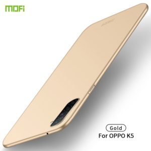 For OPPO K5 MOFI Frosted PC Ultra-thin Hard Case(Gold) (MOFI) (OEM)