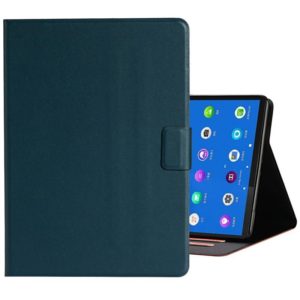 For Samsung Galaxy Tab A8 10.5 2021 Pure Color Leather Tablet Case(Dark Green) (OEM)