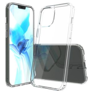 For iPhone 12 Pro Max Shockproof Scratchproof TPU + Acrylic Protective Case(Transparent) (OEM)