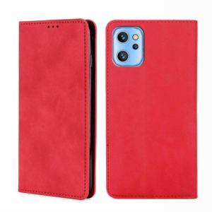 For UMIDIGI A13 / A13 Pro / A13S Skin Feel Magnetic Horizontal Flip Leather Phone Case(Red) (OEM)