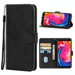 Leather Phone Case For Itel A56(Black) (OEM)