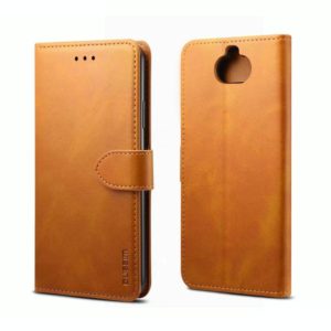 For Sony Xperia 8 / Xperia 20 GUSSIM Business Style Horizontal Flip Leather Case with Holder & Card Slots & Wallet(Khaki) (GUSSIM) (OEM)
