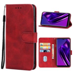 Leather Phone Case For Itel P36(Red) (OEM)