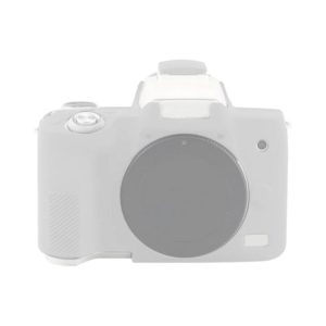 For Canon EOS M50 Mark II / M50 II Soft Silicone Protective Case(White) (OEM)