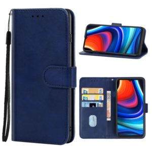 Leather Phone Case For Itel Vision 2S(Blue) (OEM)
