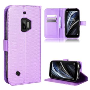 For Oukitel WP12 / WP12 Pro Diamond Texture Leather Phone Case(Purple) (OEM)