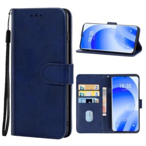 Leather Phone Case For Meizu 18s(Blue) (OEM)