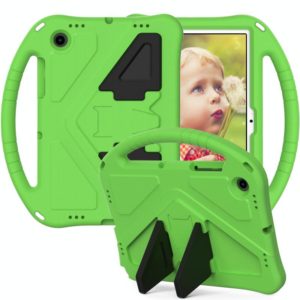 For Samsung Galaxy Tab A8 10.5 2021 X200 / X205 EVA Shockproof Tablet Case with Holder(Green) (OEM)