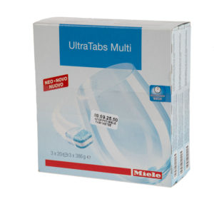 Ταμπλέτες για Πλυντήριο Πιάτων Miele Ultra Tabs Multi Original / 3x20 / 3x386gr​ (60 Ταμπλέτες)