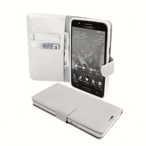 LG K7 Θήκη Book Case Άσπρη με Πίσω Κάλυμμα Σιλικόνης Άσπρη (OEM)