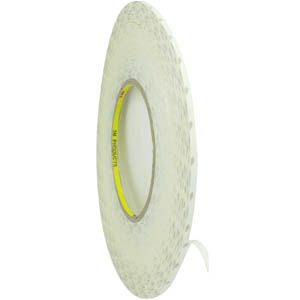 3M 0.5 cm Roll of adhesive white tape 30m strong double sided for digitizers, frames and etc