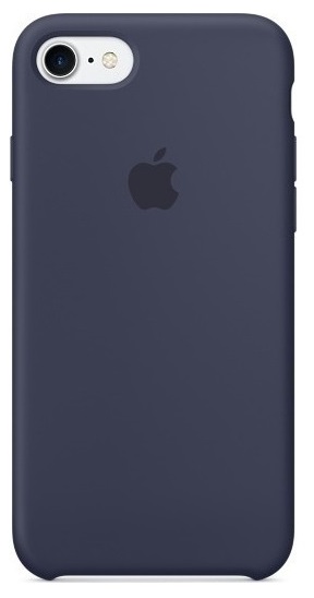 Apple MMWF2ZM Original Silicone Case για iPhone 7 and 8 (4.7) Dark Blue