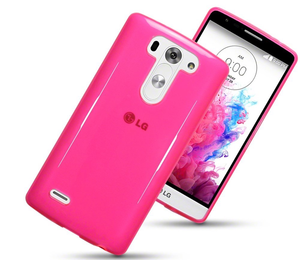 LG G3 S D722 (G3 MINI) - Θήκη Σιλικόνης Ultra Slim TPU Gel Φούξια (OEM)