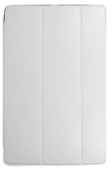 Θήκη Tri-fold με πίσω κάλυμμα σιλικόνης / Slim Book Case για το Samsung Galaxy Tab A (2018) 10.5 T590 / T595 White (oem)