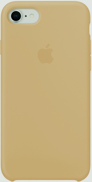 Apple MMWF2ZM Original Silicone Case για iPhone 7 and 8 (4.7) Beige