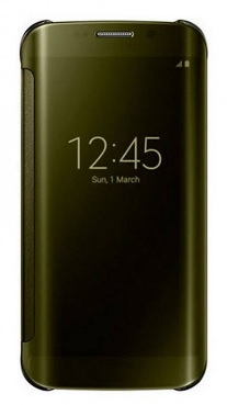 Samsung SM-G920F Galaxy S6 - Θήκη Book Ancus Mirror Χρυσαφί (Ancus)