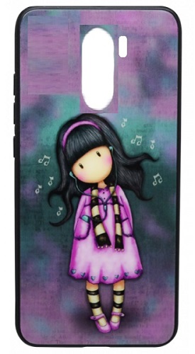 Hard Back Cover New Design SANTORO Lonton Gorjuss Girl for Xiaomi Pocophone F1 (OEM)