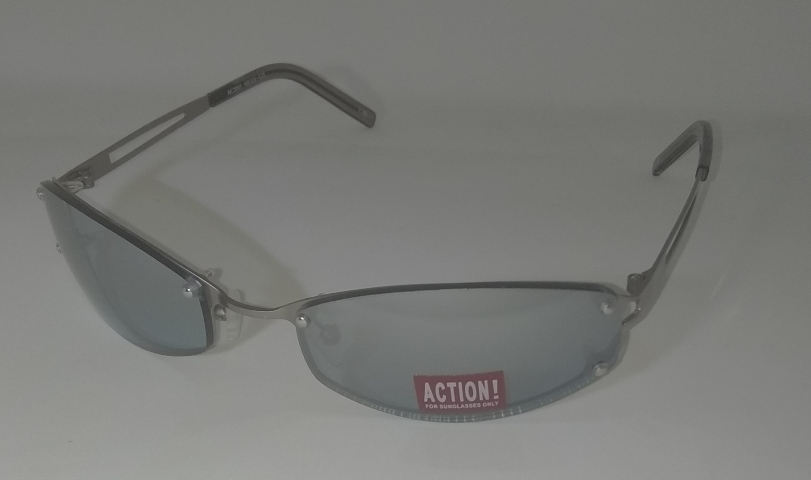 Γυαλιά ήλιου Action AC2003 60 20-125 με μπλε φακούς και μεταλλικό σκελετό (OEM)