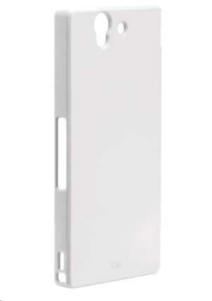 Sony Xperia Z Plastic Back Cover Case - White