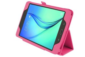 Δερμάτινη Stand Θήκη για το Samsung Galaxy Tab A 8 (T350) Hot Pink (OEM)