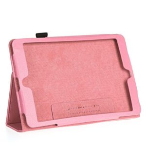 iPad Mini / mini 2 / 3 Δερμάτινη Θήκη Στάντ Ροζ