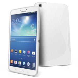 Θήκη Σιλικόνης για το Samsung Galaxy Tab 3 (7) T210 7 Λευκή (OEM)