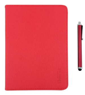 Element+Pen TAB-110R Foldable Leather Case + Pen for tablet 10.1 Red