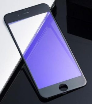 Apple iPhone 7 Plus Προστατευτικό Οθόνης Tempered Glass Ganer 3D Curved Anti-Blue Ray Μαύρο (Remax)