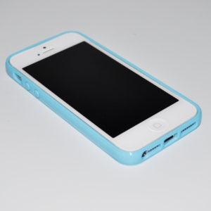 iPhone5 θήκη Smooth Finish TPU Case Μπλέ