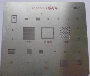Iphone 5s Direct Heat BGA Stencil Template - Reball Chip IC