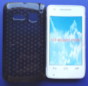 Θήκη TPU Gel για Alcatel One Touch S Pop OT 4030d Μαύρο (OEM)