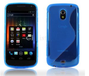 Samsung Galaxy Nexus i9250 Silicone Case S-Line TPU Blue (ΟΕΜ)