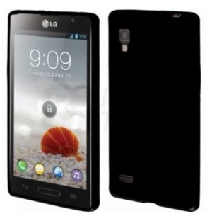 Θήκη TPU Gel για LG Optimus L9 P760 Μαύρο (ΟΕΜ)