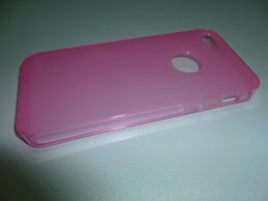 Clear Soft Flexible iPhone 5/5S TPU Silicone Case Mobile Cover - Pink I5SCCP OEM