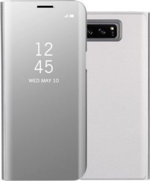 SAMSUNG Galaxy Note 8 Clear View θήκη - Ασημί (OEM)