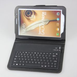 Δερμάτινη Θήκη Bluetooth με Πληκτρολόγιο για το Samsung Galaxy Note 8 N5100 N5110 Μαύρη (OEM)