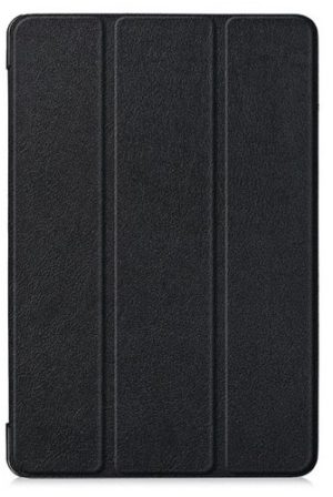 Δερμάτινη Θήκη Tri-fold με πίσω κάλυμμα σιλικόνης / Slim Book Case for Huawei MediaPad M5 10 Black (oem)