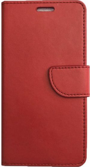 Δερμάτινη Stand Θήκη Βιβλίο for Xiaomi Mi 8 Red (oem)
