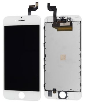 Γνήσια οθόνη iPhone 6S λευκή, υποστηρίζει 3D Touch (Bulk)