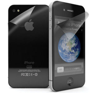 Anti Glare Προστατευτικό οθόνης για iPhone 4G / 4S Μπροστά και Πίσω
