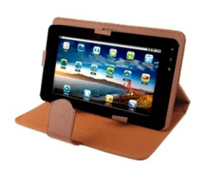 Καφέ PU Leather Case for 8 8 inch Tablets (OEM)