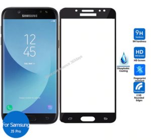 Samsung Galaxy J5 2017 - Προστατευτικό Οθόνης Tempered Glass 0.33mm full ΜΑΥΡΟ (OEM)