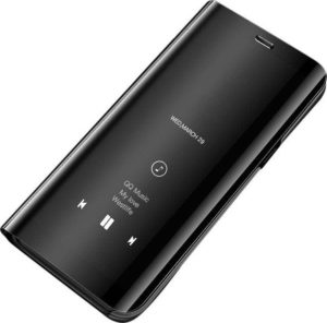 Θήκη Clear View για Huawei Y7 Prime (2019) Color Black (oem)