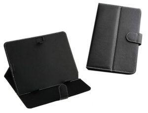 Folding Leather Case Cover for 7 Android Tablet Black