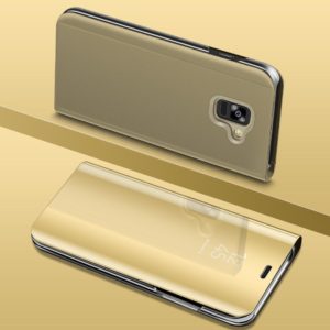 Θήκη Clear View για Samsung Galaxy J4 Plus ΧΡΥΣΟ (ΟΕΜ)