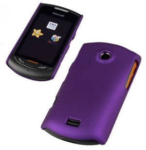 Samsung Monte S5620 Plastic Cover Case - Purple