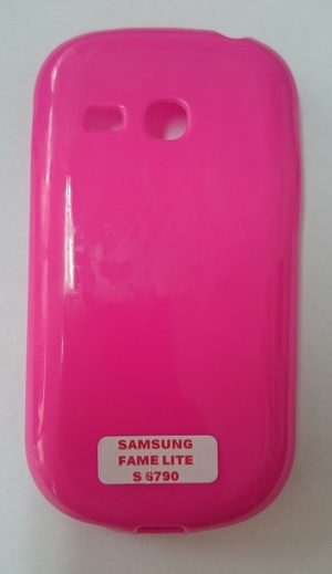 Samsung Galaxy Fame Lite S6790 - Θήκη TPU Gel Φούξια (OEM)