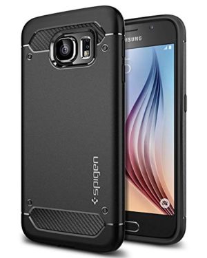 Spigen Rugged Armor SGP11439 Samsung Galaxy S6 Case – Black